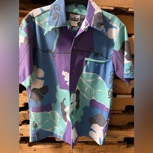 NAPILI vintage retro Hawaiian shirt , made in Hawaii